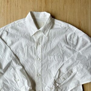 Citizens of Humanity Men’s White Button Down Shirt